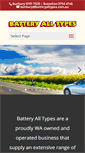 Mobile Screenshot of batteryalltypes.com.au